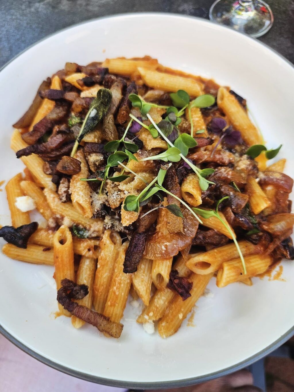 Kommt vorbei und lasst Euch von unseren leckeren Gerichten begeistern🤩😋🥰 🍽️#essenmachtglücklich #westerholt #buer #reckli̇nghausen #nudeln #knebelsarkade #pasta