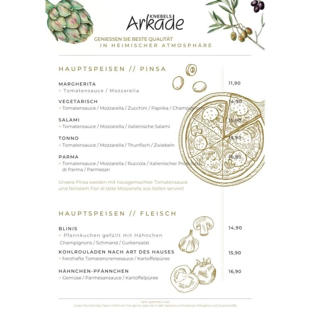 Ab sofort könnt Ihr bei uns Speisen und Getränke in bester Qualität genießen. Wir freuen uns auf euch!

#knebelsarkade #restaurant #gastronomie #gastro #cafeteria #feinkostgeschäft